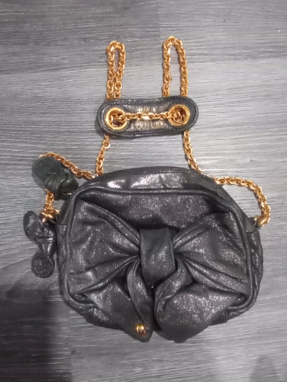 Juicy Couture Black beautiful purse like new